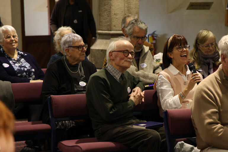 Dunedin people respond to Sam Wells' thinking on 'Being With'.